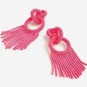 J Crew Beaded Fringe Earring (HOST PICK)
